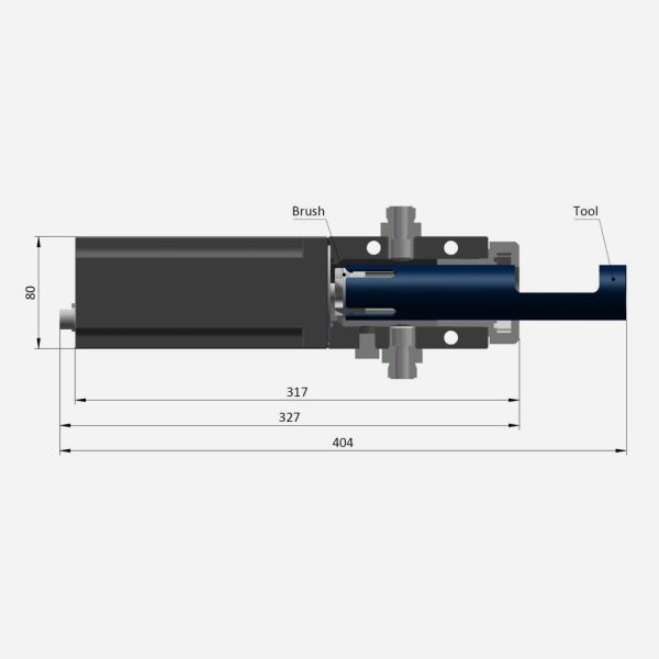 FR-300-03 Brush Replacement Tool for the FR-300 Plus Flow Reservoir - Image 2